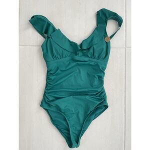 Nip Tuck Swim One Piece Swimsuit Eva Ruffled Ruched